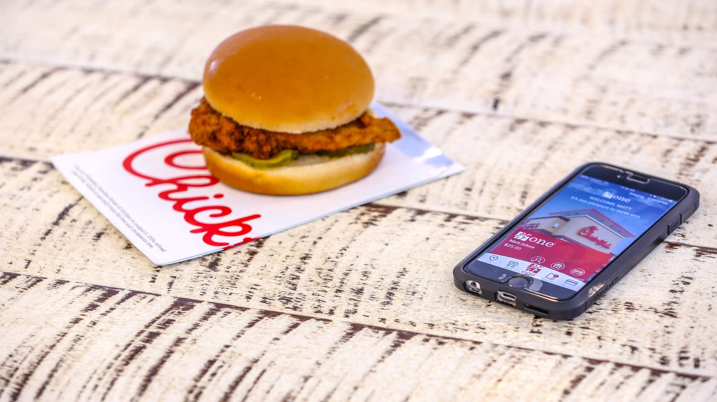 ChickfilA launches “ChickfilA One” App and free sandwich ChickfilA